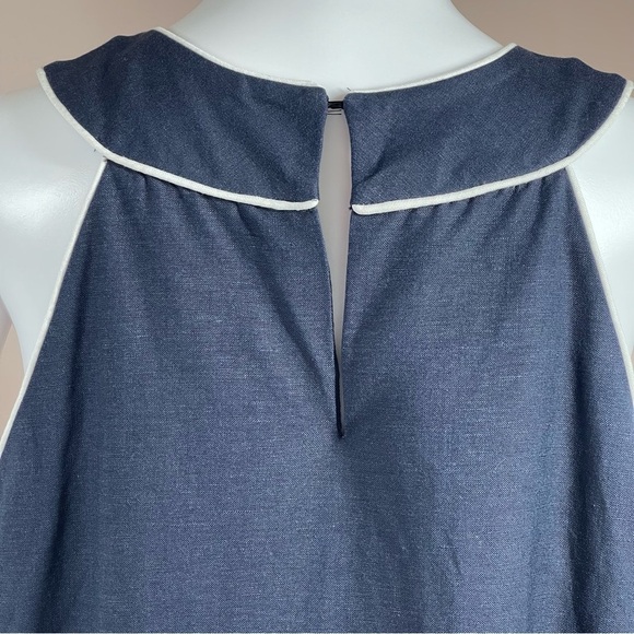 Jessica Howard Sleeveless Linen-blend Petite Dress size 12P - Picture 9 of 12